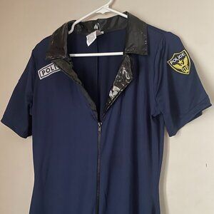 Police Officer Jumpsuit Costume